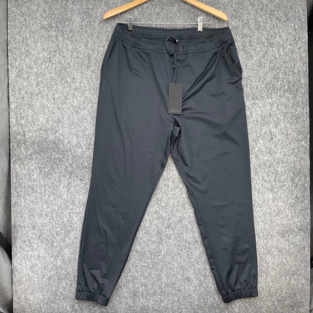 Cuts Pants Mens Large Black Foundation Everyday Jogger New